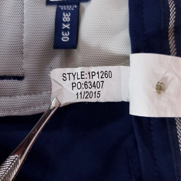 *READ* Vineyard Vines Mens Size 38X27.75 Navy Blue Performance Links Golf Pants - Picture 13 of 15